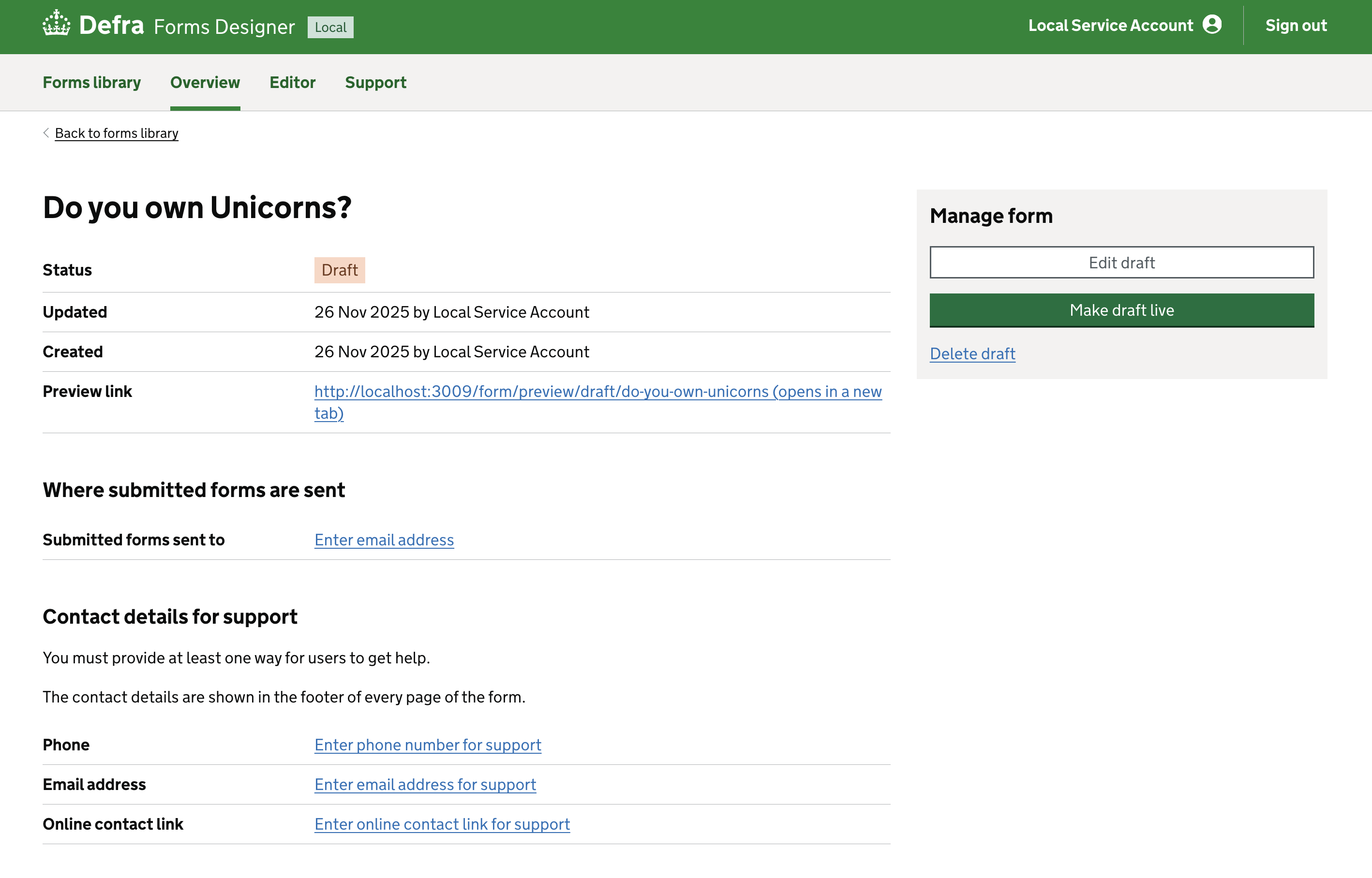 DEFRA — Revolutionising Government Forms for the Digital Age
